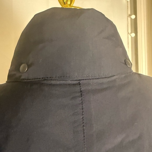 Lands’ End Men’s XL Black Insulated Winter Jacket Coat Nylon Quilted - Picture 2 of 10